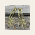 Ranch Gold Knot Dangle Fashion Earrings