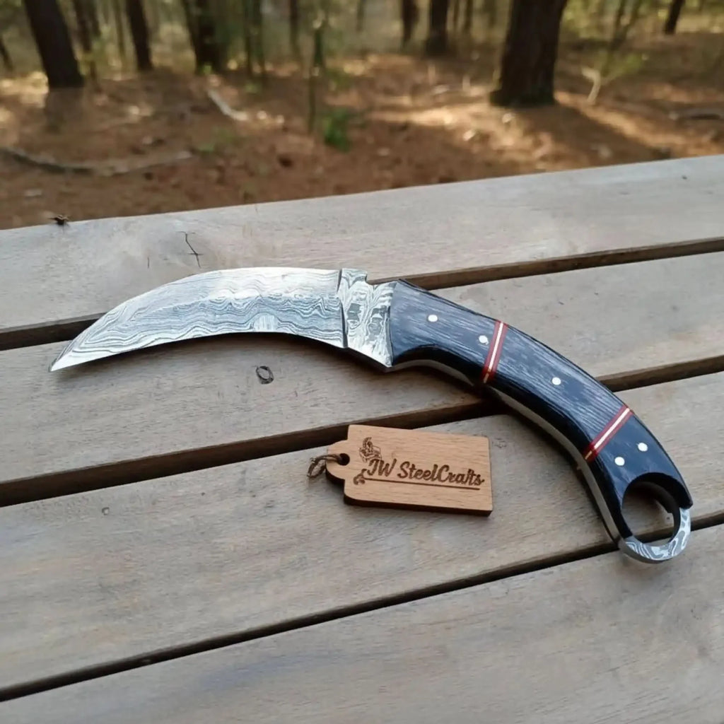 Hand Forged Karambit Knife By JW Steel Crafts