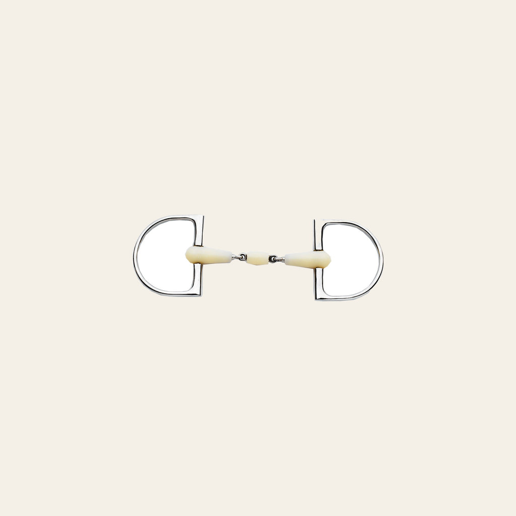 Happy Mouth Double Jointed Pro King Dee Stainless Steel Horse Bit