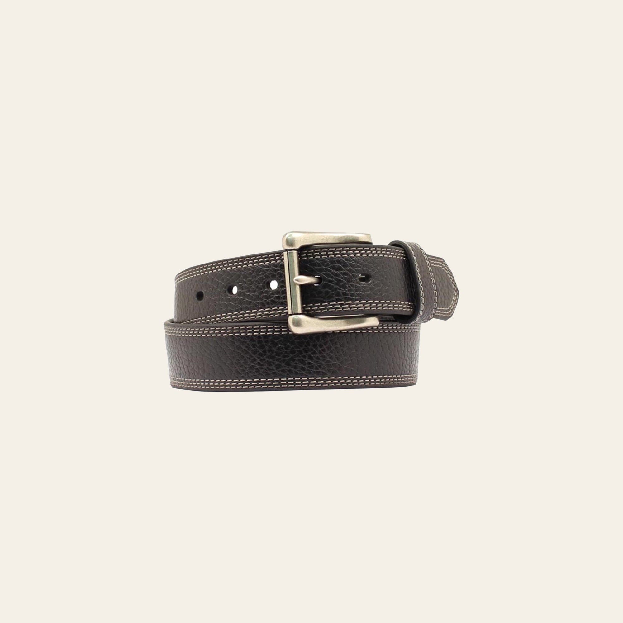 46" Nocona Western 1-1/2" Wide Heavy-Duty Mens Genuine Leather Belt Black