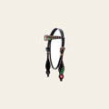 Studs Floral Hand Painted Horse Western Leather Headstall Comfytack by Hilason