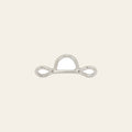 HILASON 1" Tie Down 5mm Stainless Steel Nickel Plated Horse Barn Supplies