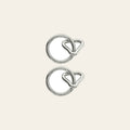 Hilason 1Inch Loop 1 1/4 Inch Ring Nickel Plated