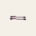 Hilason Burgundy Latigo Leather Kid Spur Straps Western Tack