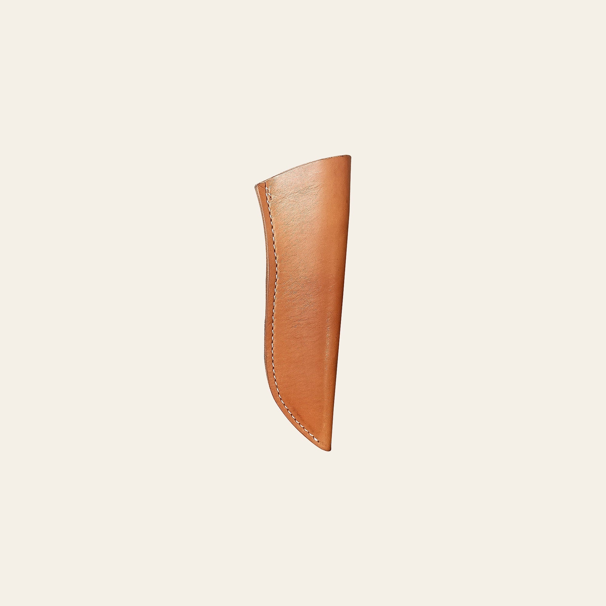 Tan Universal HILASON Full Grain Leather Flag Pole Saddle Holder Parades Ceremonies | Carrier Horse