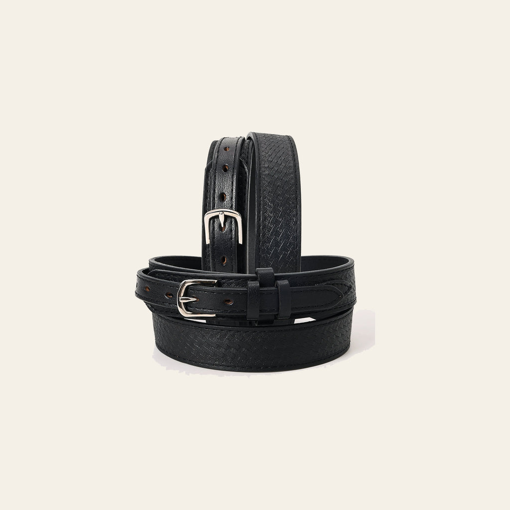 HILASON Western Genuine Leather Belt for Men Women Cowboy Cowgirl Handmade Unisex Full Grain Heavy Duty Tooled Jeans