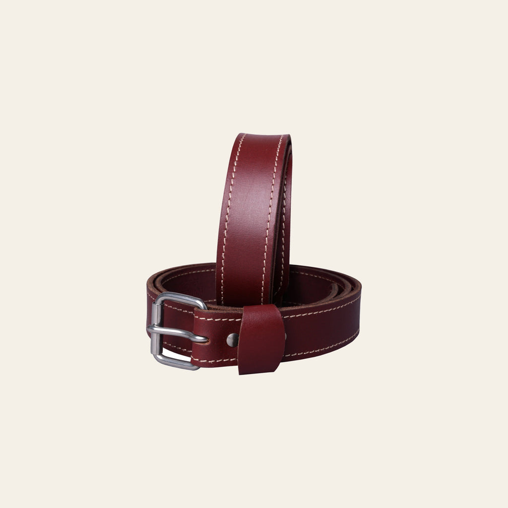 HILASON Western Genuine Leather Belt for Men Women Cowboy Cowgirl Handmade Unisex Full Grain Heavy Duty Tooled Jeans