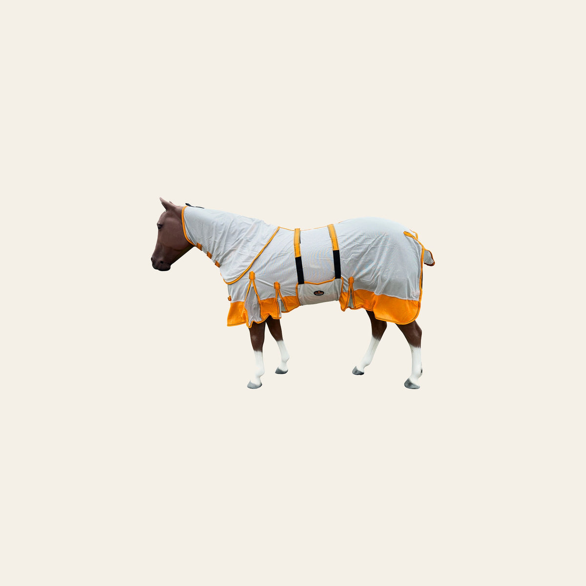 HILASON Horse Fly Sheet UV Protect Breathable Mesh Bug Mosquito Spring | Summer Horse Rug | Fly Rug