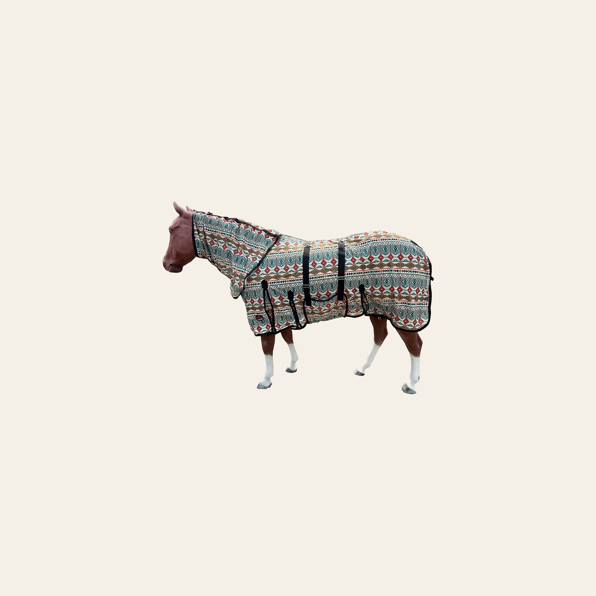 HILASON Horse Fly Sheet UV Protect Breathable Mesh Bug Mosquito Spring | Summer Horse Rug | Fly Rug
