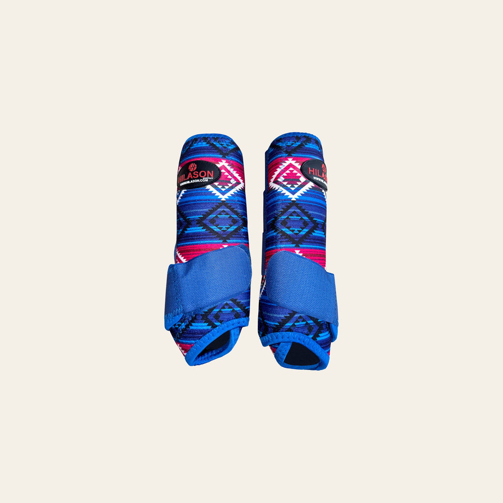 HILASON L M S Horse Front Leg Sport Boots | Jumping Printed
