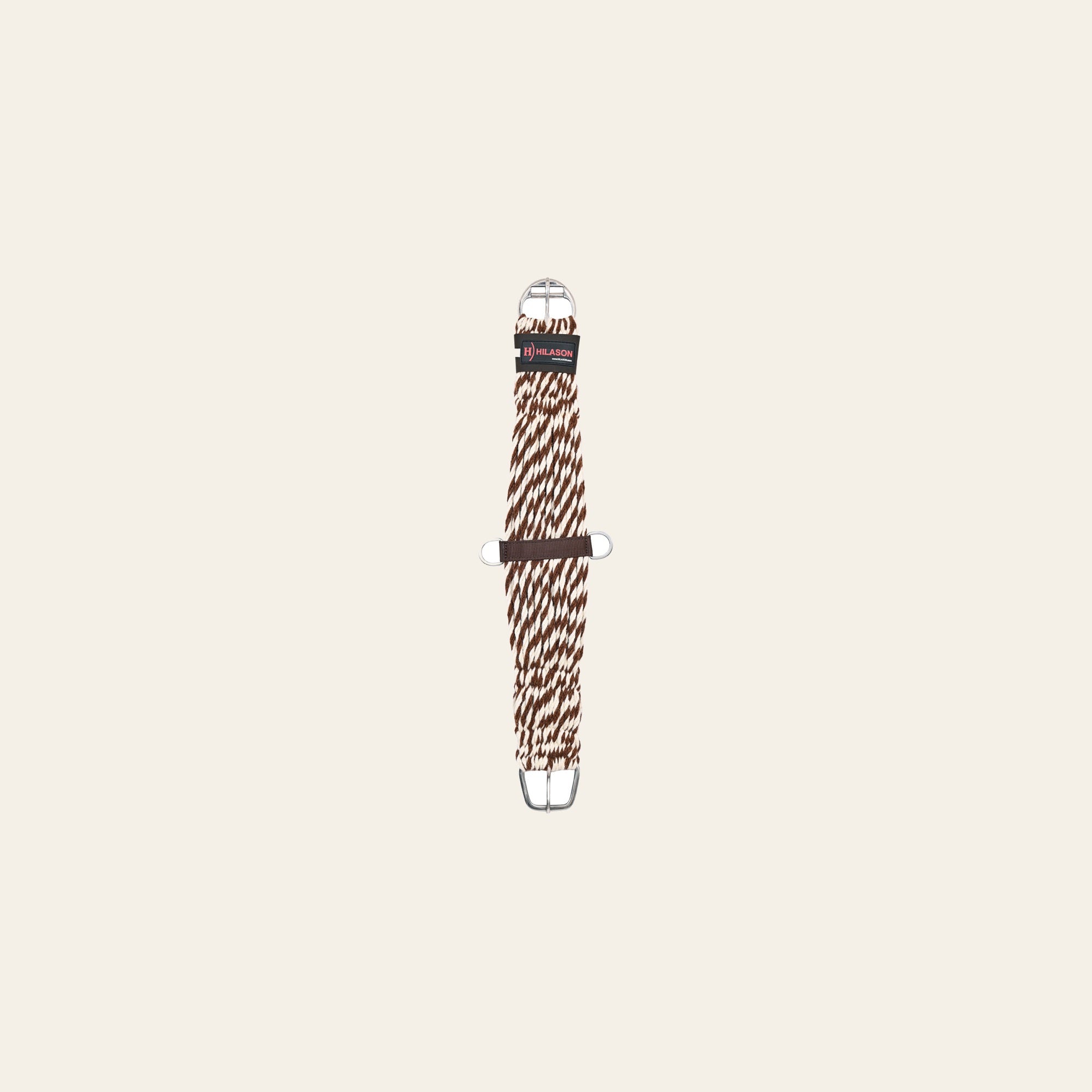 HILASON Horse Western 27 Strand Double Weave Two-Tone Roper Cinch Girth | Strap