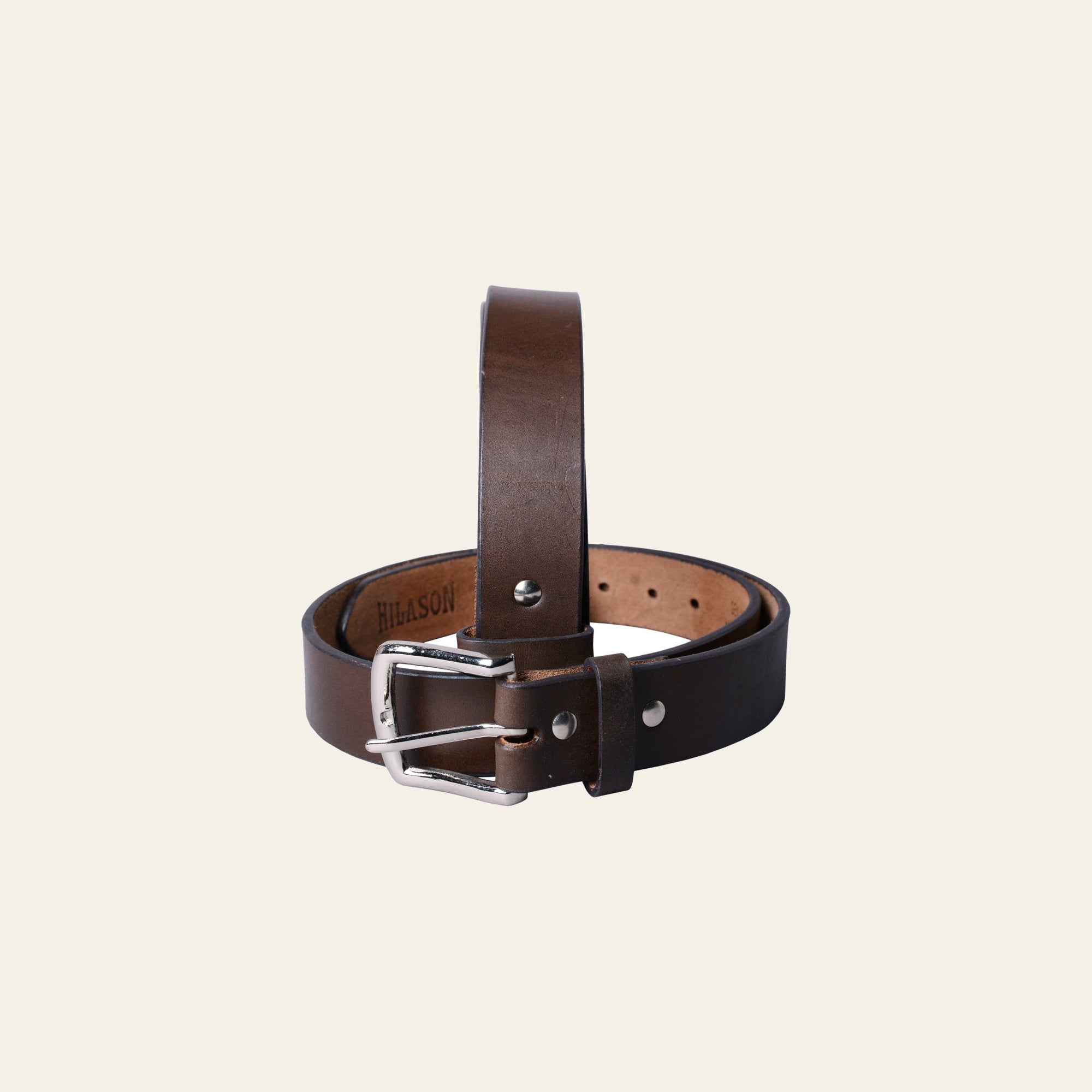HILASON Western Genuine Leather Belt for Men Women Cowboy Cowgirl Handmade Unisex Full Grain Heavy Duty Tooled Jeans