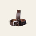 HILASON Western Genuine Leather Belt for Men Women Cowboy Cowgirl Handmade Unisex Full Grain Heavy Duty Tooled Jeans