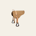 Hilason Natural Horsemanship Leather Bareback Western Treeless Saddle Pad