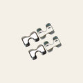 Hilason Steel Cable Rope Clamp Zinc Plated