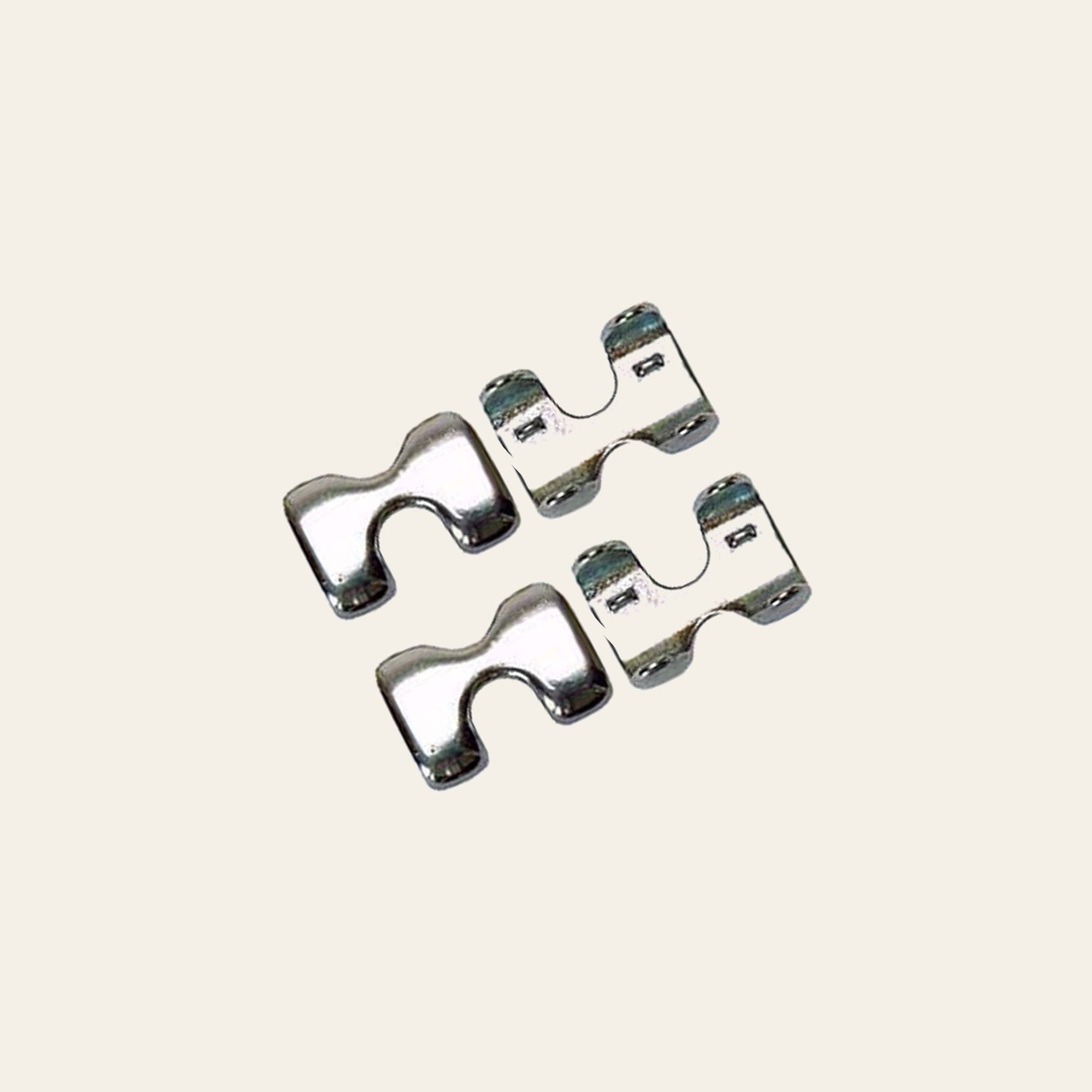 Hilason Steel Cable Rope Clamp Zinc Plated