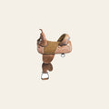 HILASON Western Horse Treeless Trail Barrel Saddle American Leather | for Horses