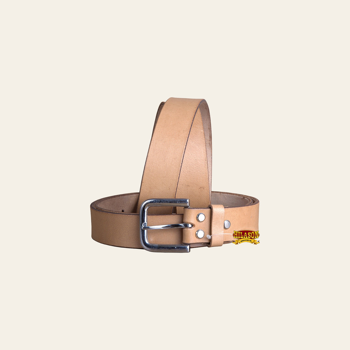 HILASON Western Genuine Leather Belt for Men Women Cowboy Cowgirl Handmade Unisex Full Grain Heavy Duty Jeans