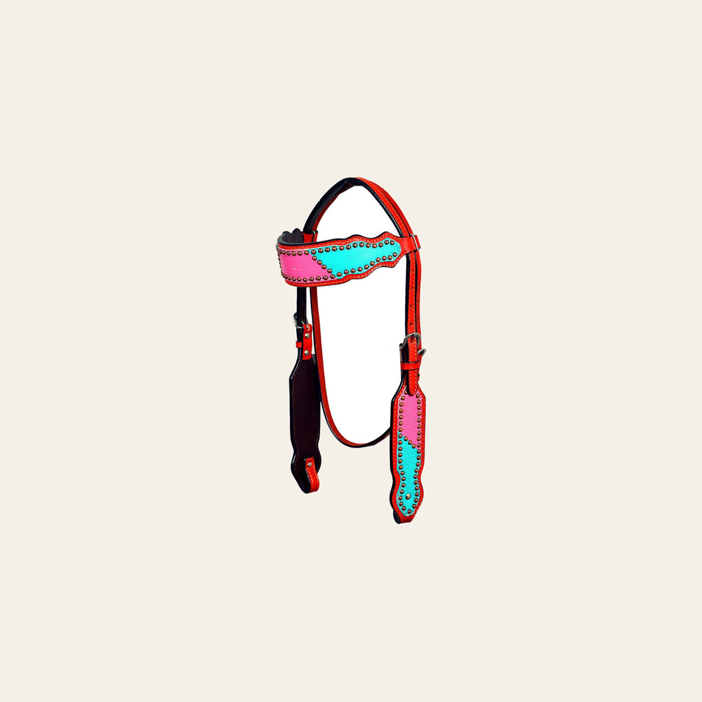 HILASON Western Horse One Ear Headstall Tack Bridle American Leather | for Horses Headstalls