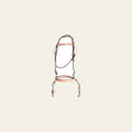 HILASON Western Horse Headstall Tack Genuine American Leather Tan