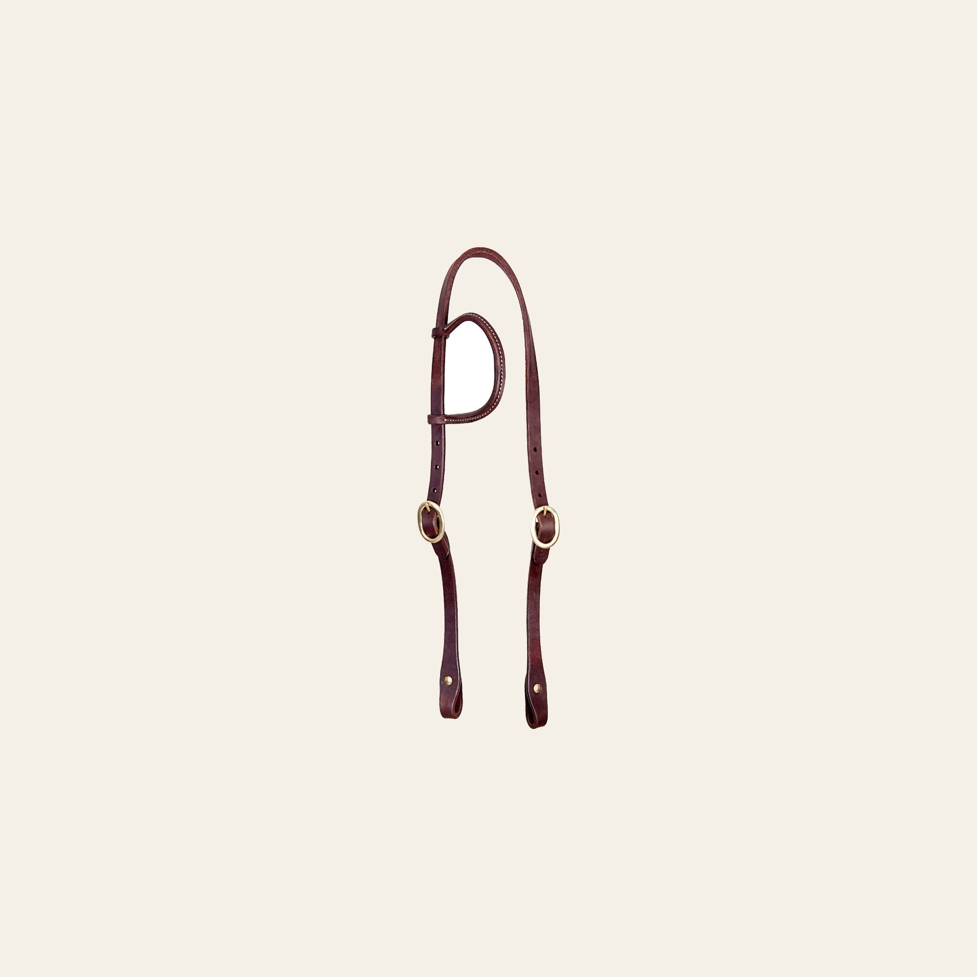 HILASON Western Horse One Ear Headstall Working Tack American Leather | for Horses Headstalls