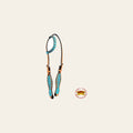 HILASON Western Horse One Ear Headstall Bridle American Leather Crocodile | for Horses Headstalls