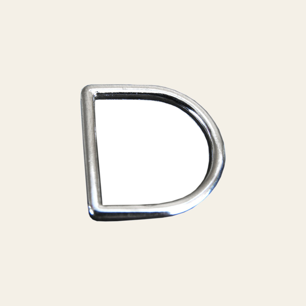 Hilason Western Horse Tack Die Cast Dee Rings Nickel Plated