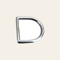 Hilason Western Horse Tack Die Cast Dee Rings Nickel Plated