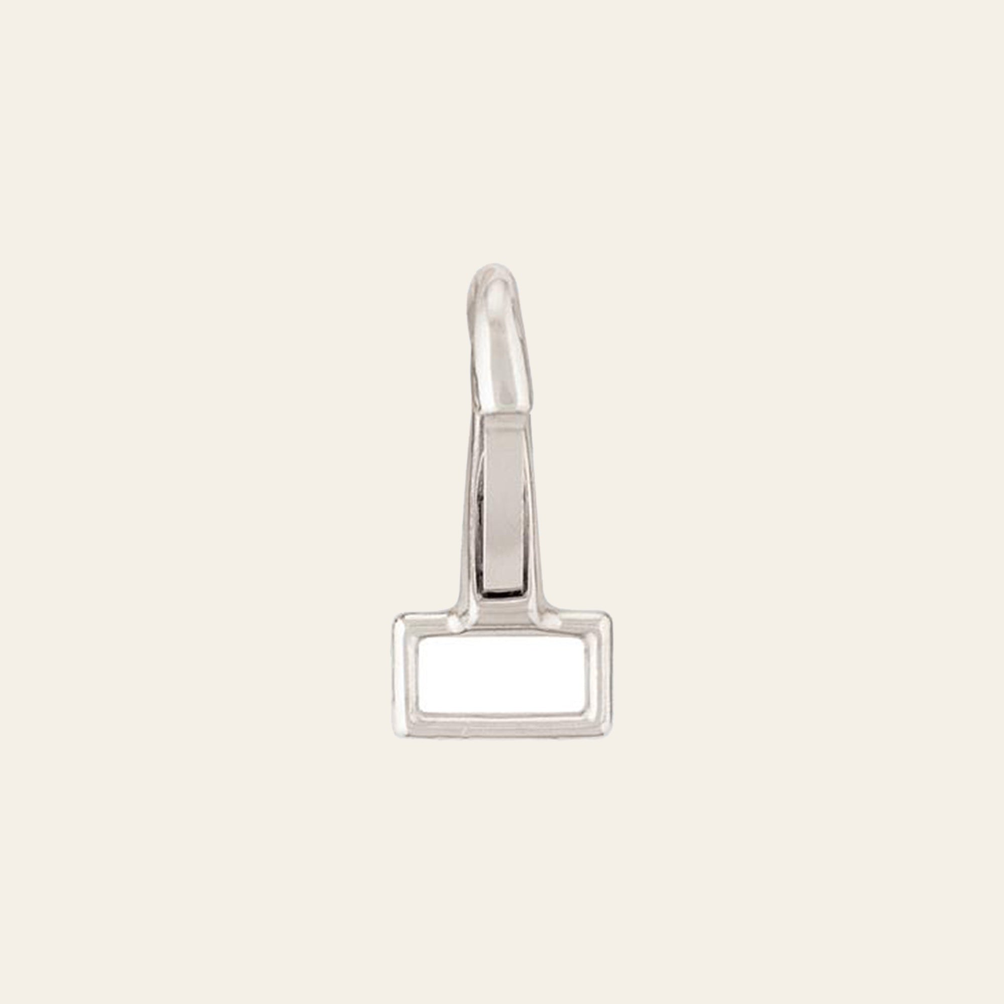 Hilason Western Horse Tack Die Cast Dee Rings Nickel Plated