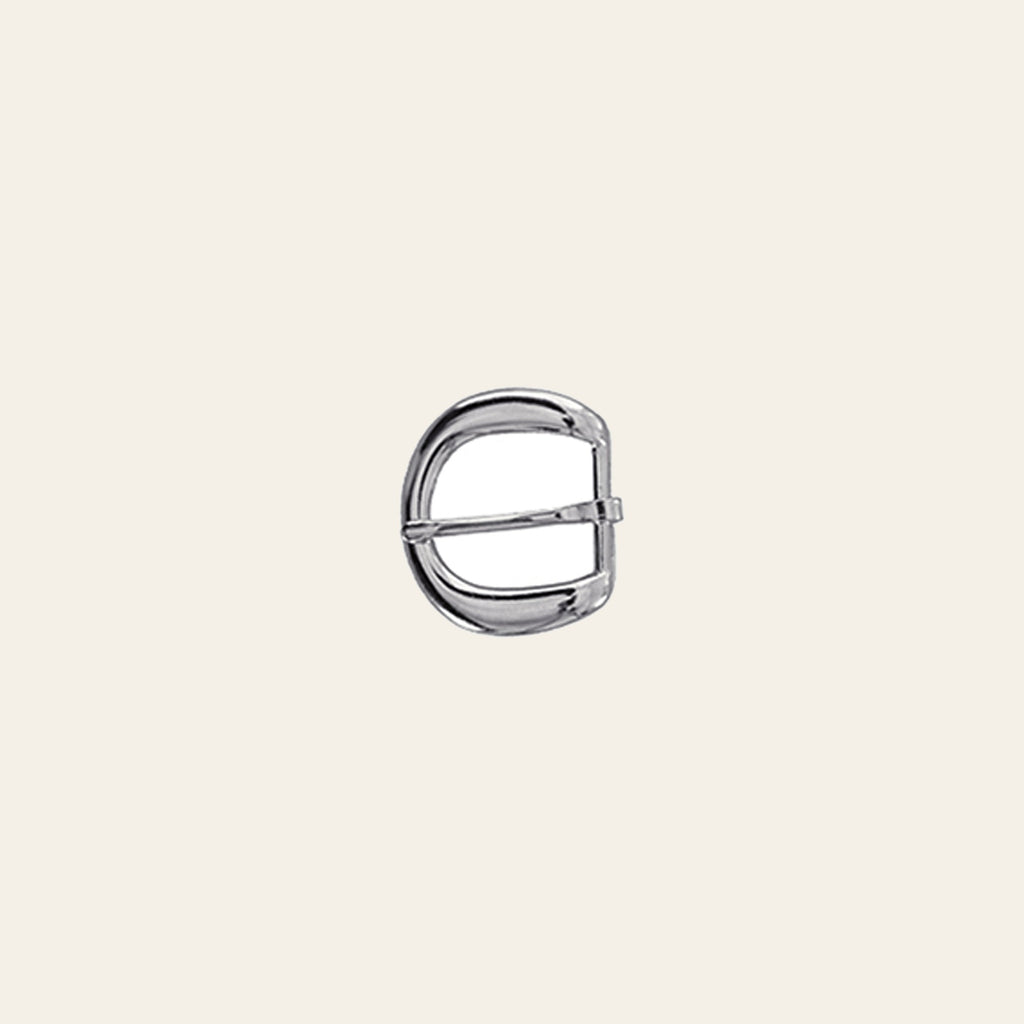 Hilason Western Horse Tack Die Cast Heel Buckle Nickel Plated