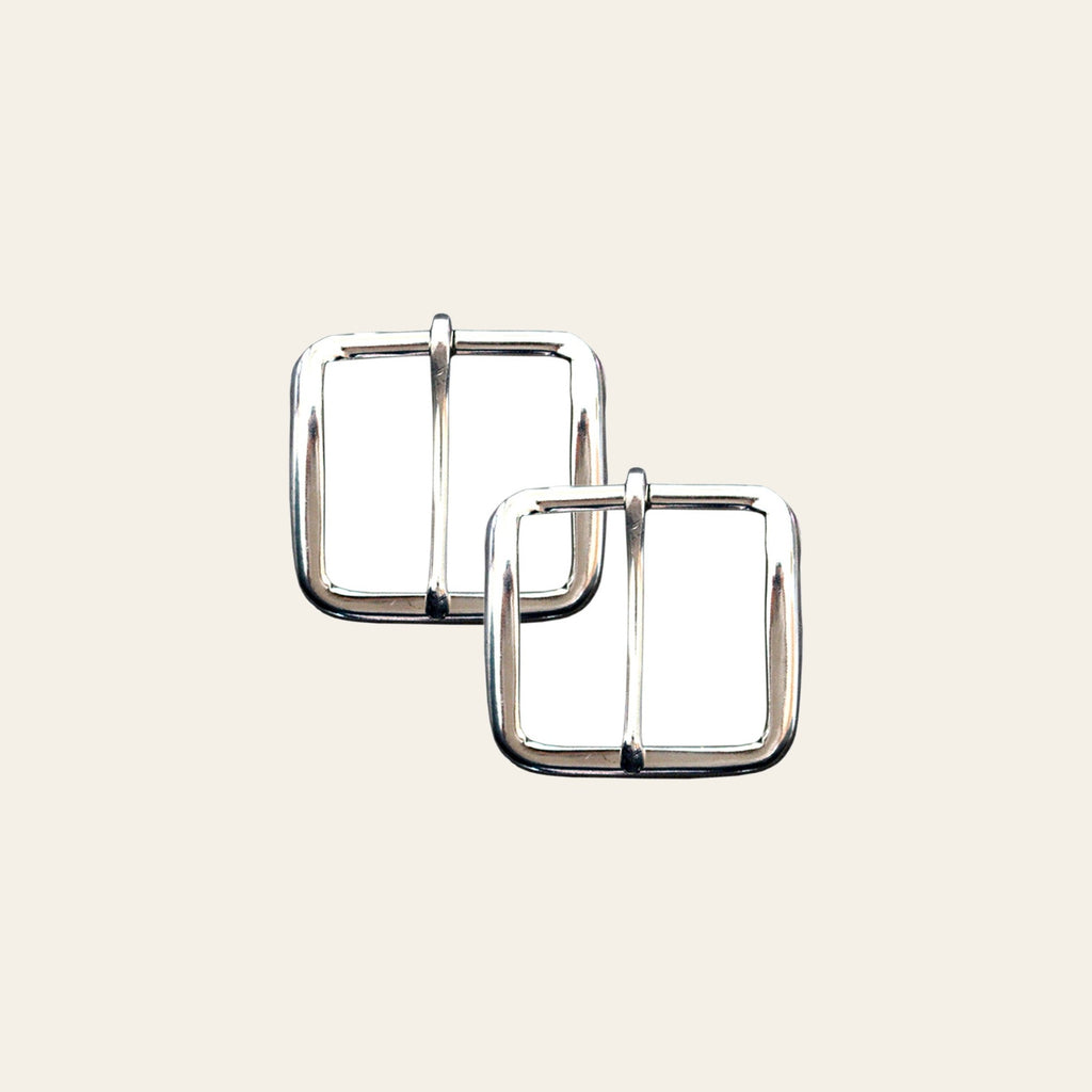 Hilason Western Horse Tack Hardware Wire Belt Buckle Nickel Plated