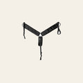 Hilason Western Horse Tack Neoprene Breast Collar Black