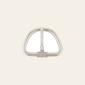 Hilason Western Horse Tack Nickel Plated Wire Cinch Buckle