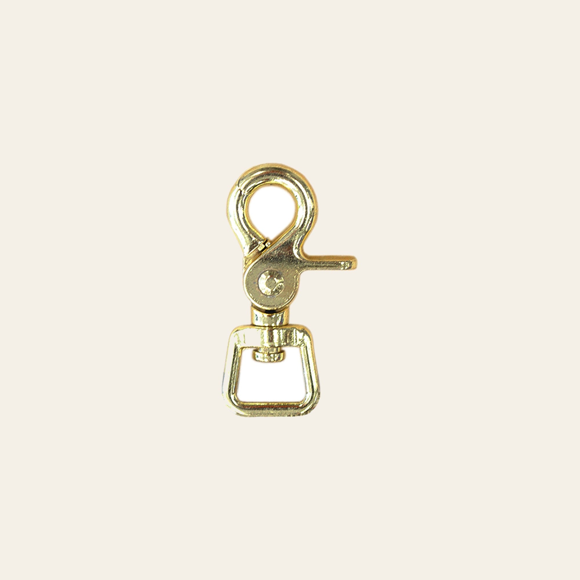 Hilason 5/8" Solid Brass Trigger Snap | Square Eye Horse Tack Hardware