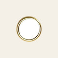 Hilason Western Horse Tack Weld Wire Ring Brass Plated