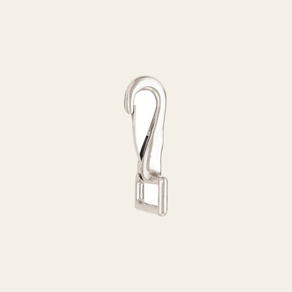 Hilason Western Horse Tack Welded Wire Nickel Plated Dee Ring