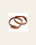 Hilason Western Leather Horse Breast Collar Tugs W/ 1" Wide 26" Length Brown