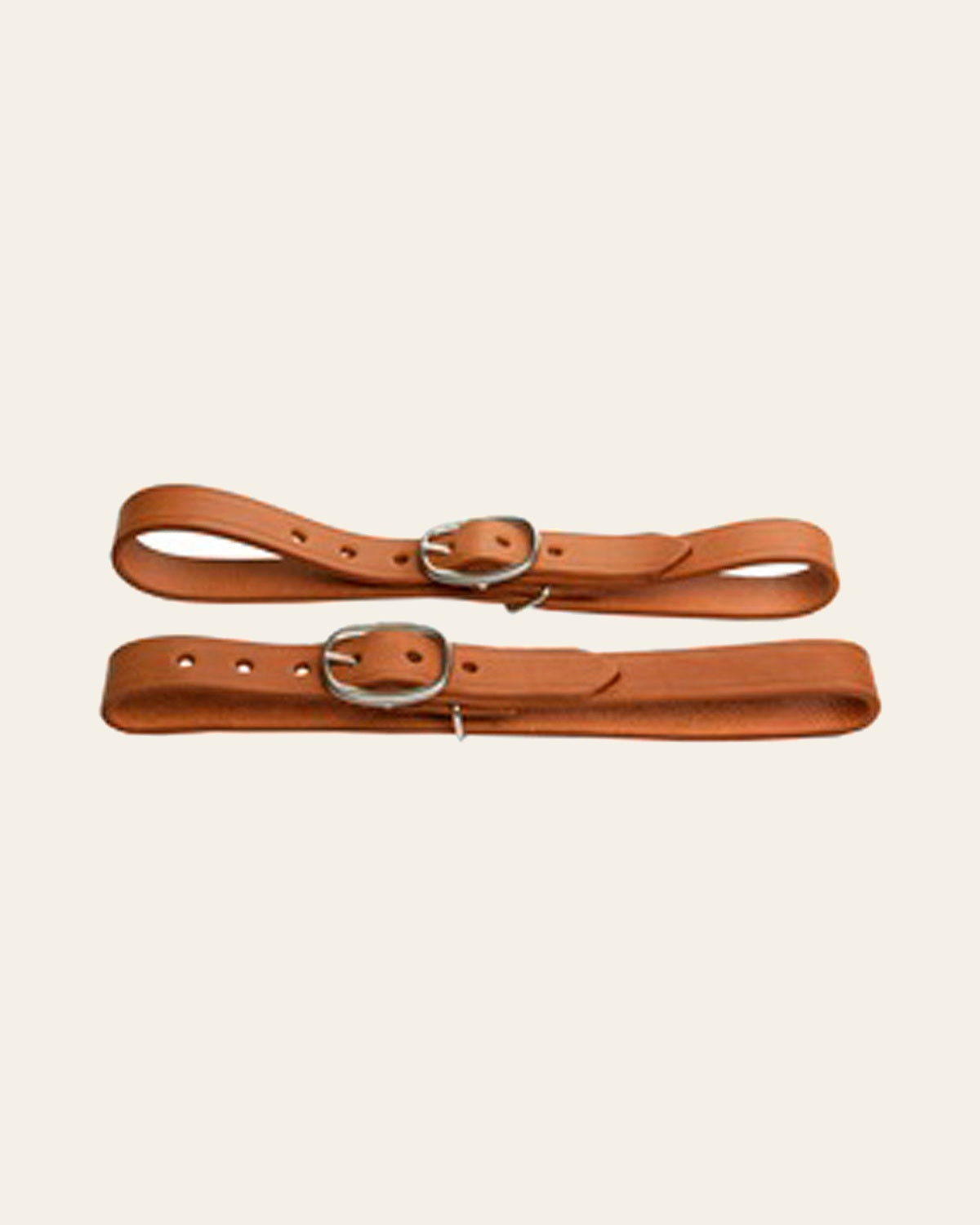 Hilason Western Leather Horse Breast Collar Tugs W/ 1" Wide 26" Length Brown