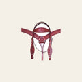 HILASON Western Genuine American Leather Horse Headstall & Breast Collar Set