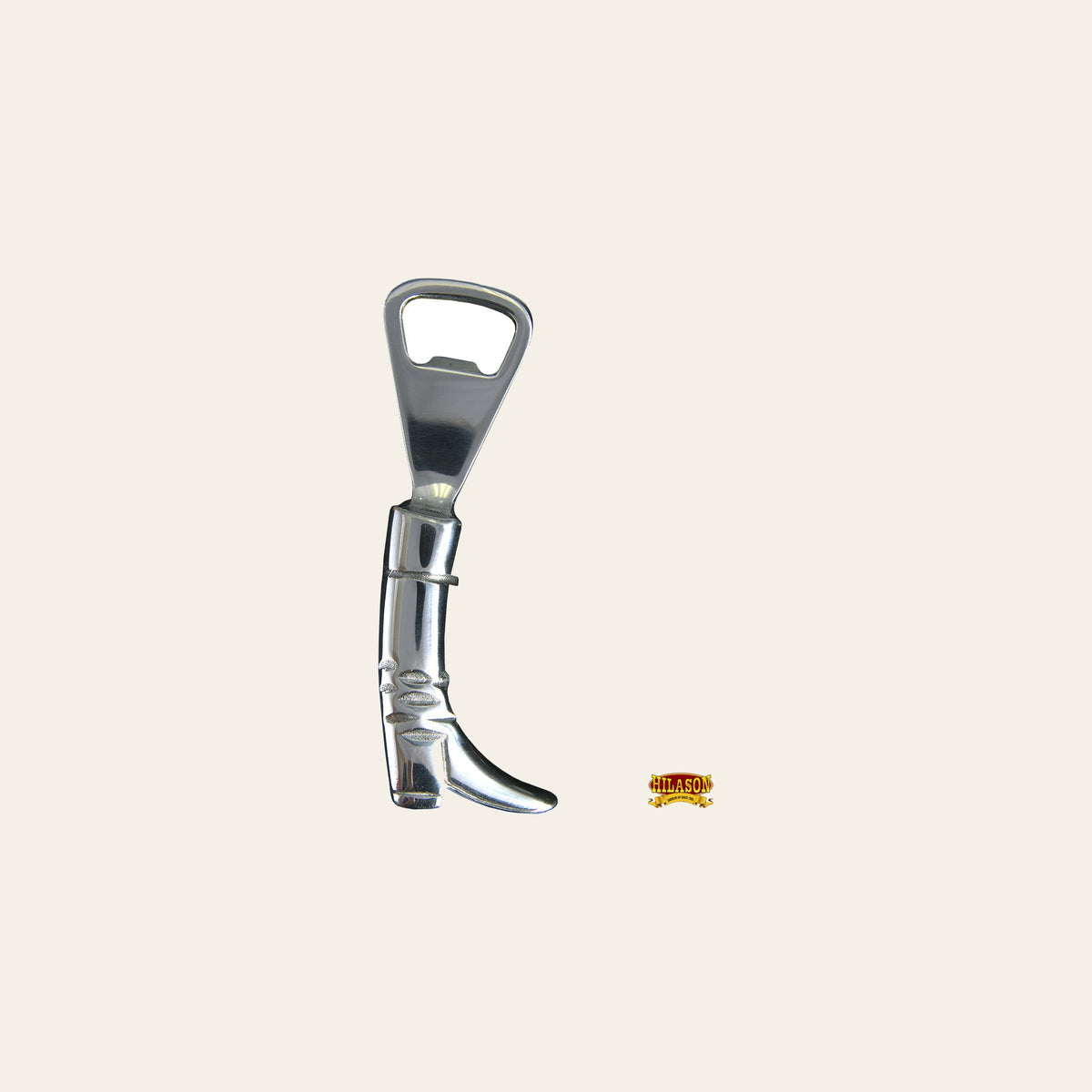 Hilason Western Stainless Steel Horse Riding Shoe Shape Bottle Opener