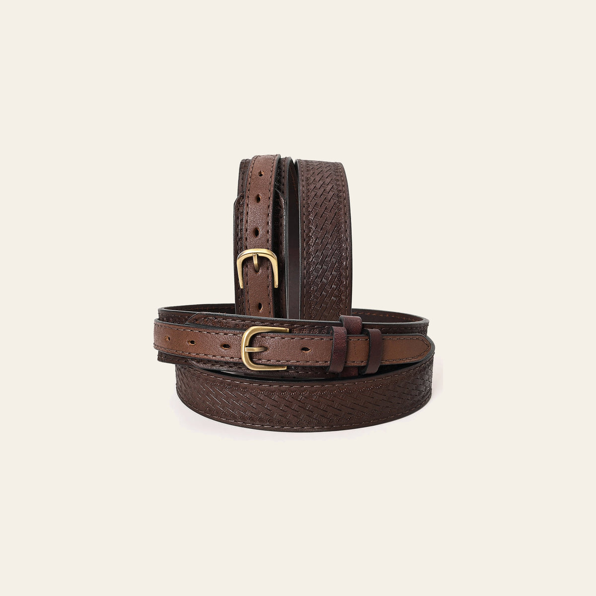 HILASON Western Genuine Leather Belt for Men Women Cowboy Cowgirl Handmade Unisex Full Grain Heavy Duty Tooled Jeans