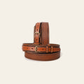 HILASON Western Genuine Leather Belt for Men Women Cowboy Cowgirl Handmade Unisex Full Grain Heavy Duty Tooled Jeans