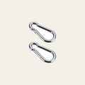 Hilason Western Tack Carbon Steel Wire Spring Snap Zinc Plated