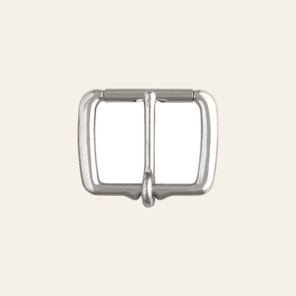 Hilason Western Tack Stainless Steel Cinch Rectangle Belt Roller Buckle