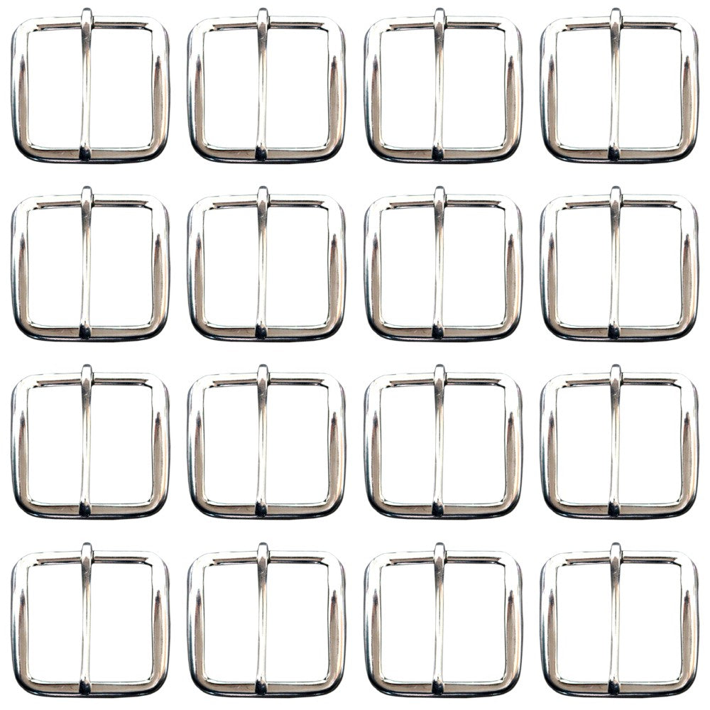 Hilason Western Horse Tack Hardware Wire Belt Buckle Nickel Plated