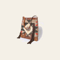 American Darling Saddle Blanket Cowhide Crossbody Bag – Genuine Leather Fringe Western Purse with Strap for Everyday, Travel, and Hands-Free Carry