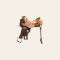 Hilason Classic Series Hand-Made Rodeo Bronc American Leather Saddle