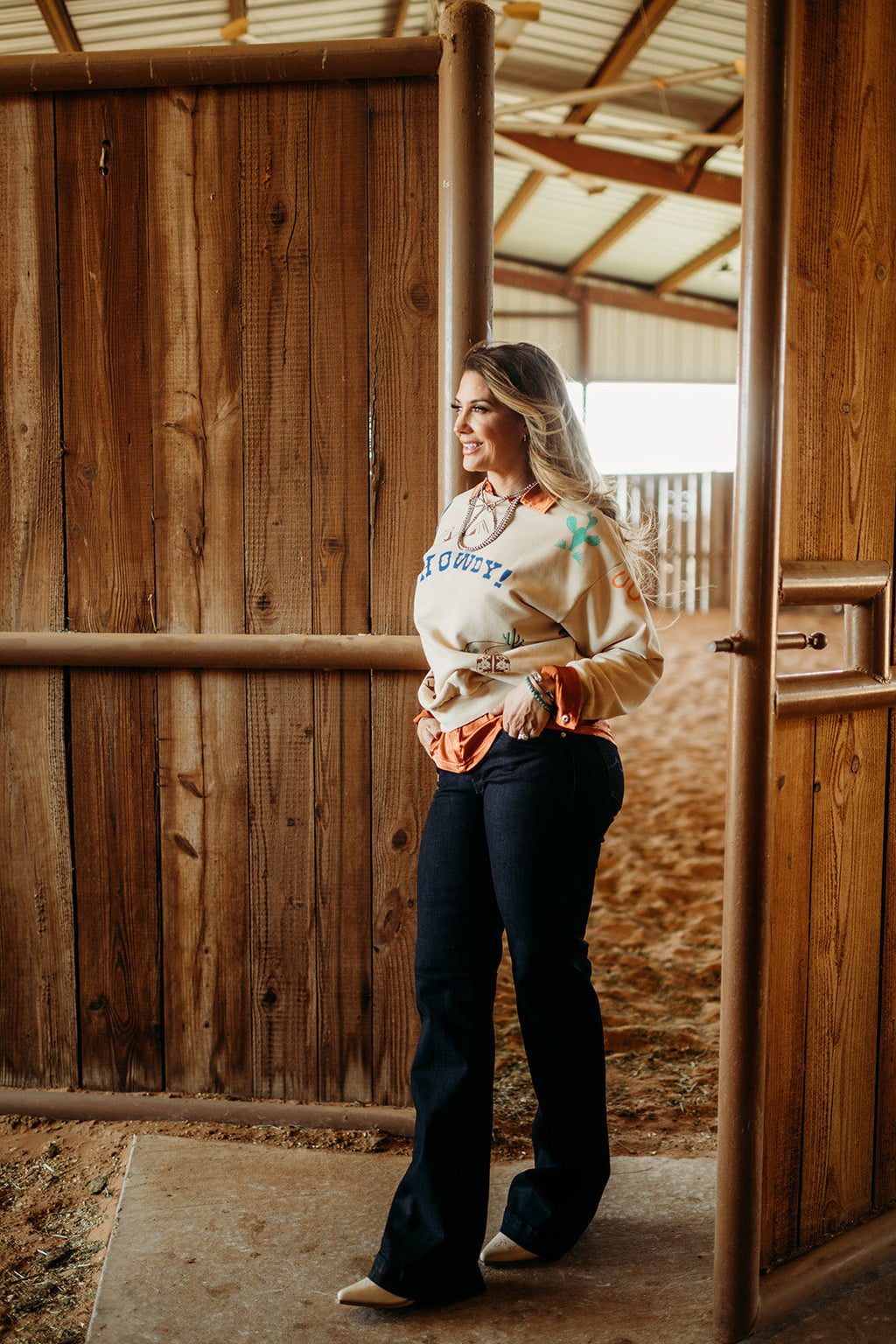 Western Graphic Howdy Sweatshirt — view 2
