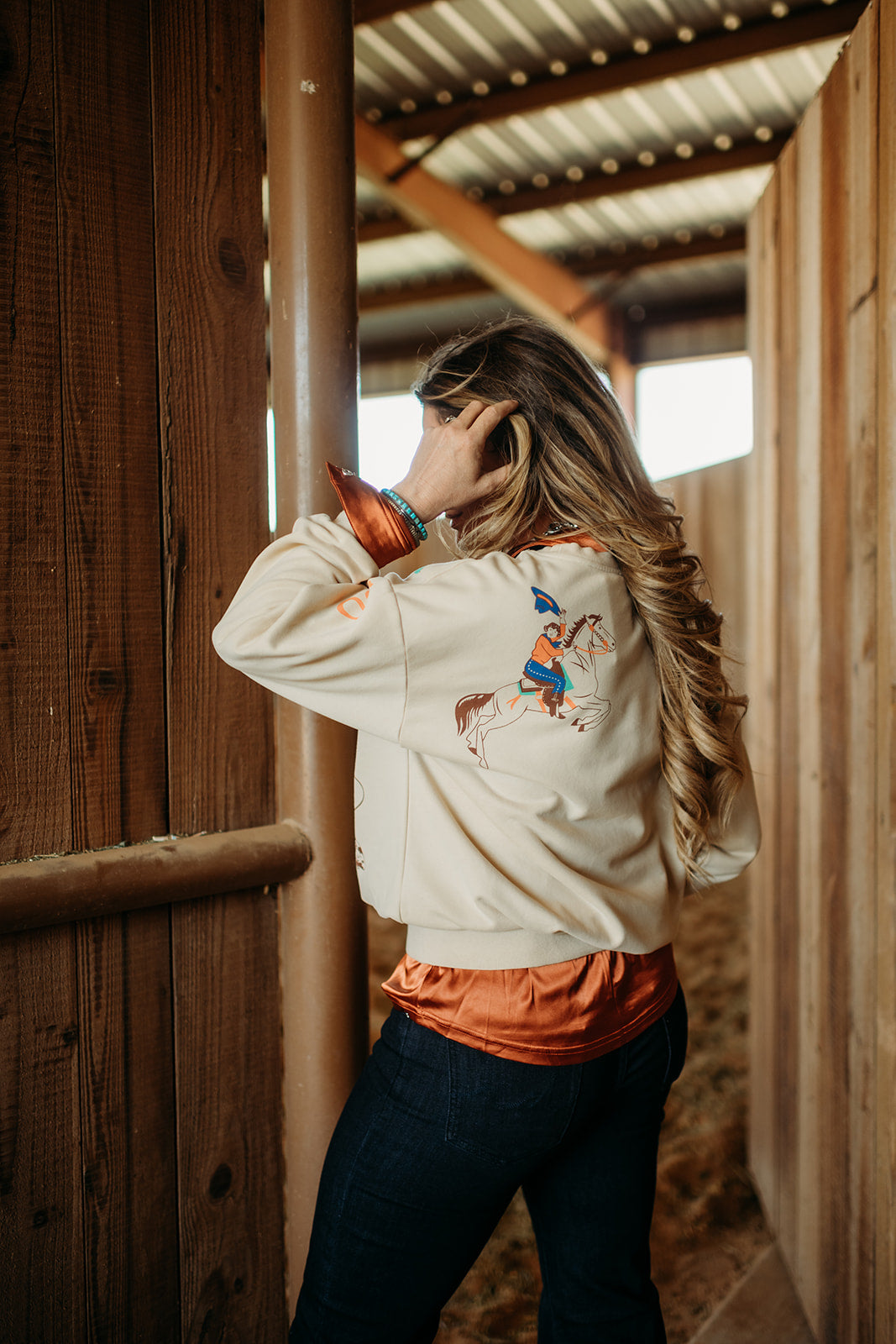 Western Graphic Howdy Sweatshirt — view 3