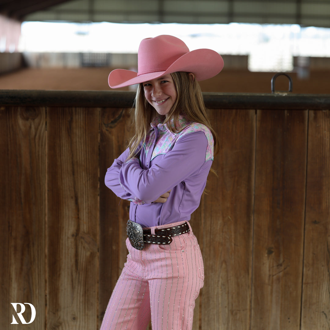 *youth* Howdy Peeps Rodeo Shirt — view 2
